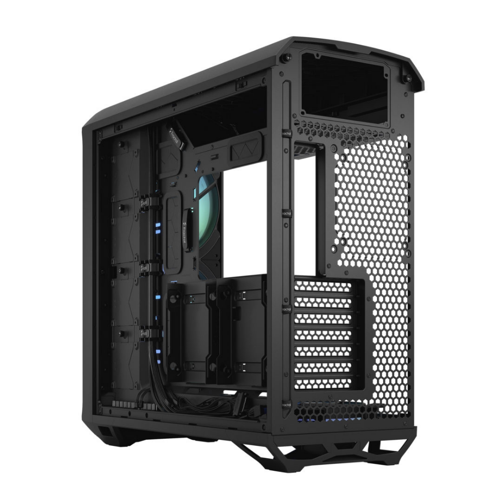 Корпус для пк Miditower Fractal Design Torrent RGB TG LightTint без блока питания Black (586789) - фото 7