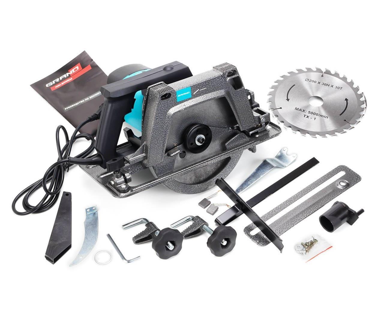 Пилка дискова Grand ПД-210-2400