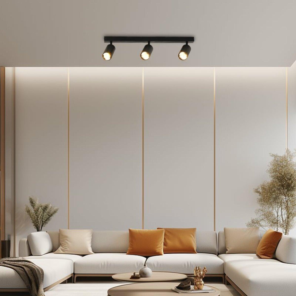 Споты Sirius на три плафона под лампу GU10 Черный (INN-23193BK) - фото 3 Споты Sirius на три плафона под лампу GU10 Черный (INN-23193BK) - фото 3