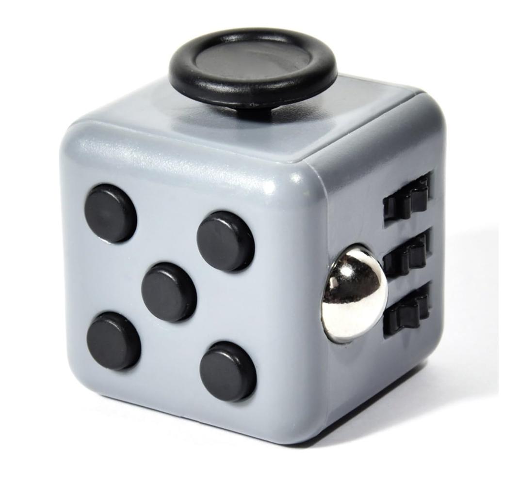 Іграшка-антистрес Fidget Cube з кнопками Сірий (86915593) - фото 1