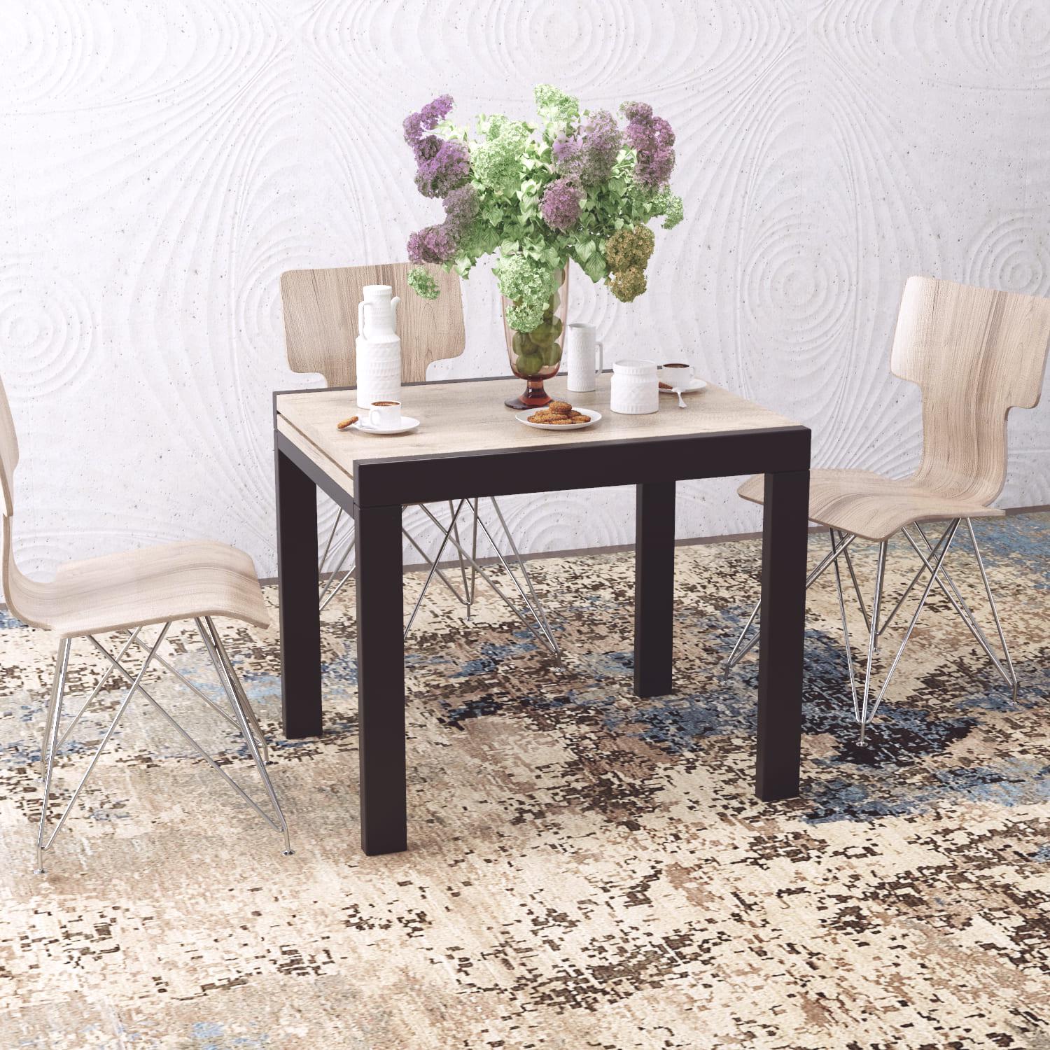 Стіл-трансформер Art in Head Kors 690x750x890 мм Дуб Експресив пісочний/Венге (101010113) - фото 3 Стіл-трансформер Art in Head Kors 690x750x890 мм Дуб Експресив пісочний/Венге (101010113) - фото 3