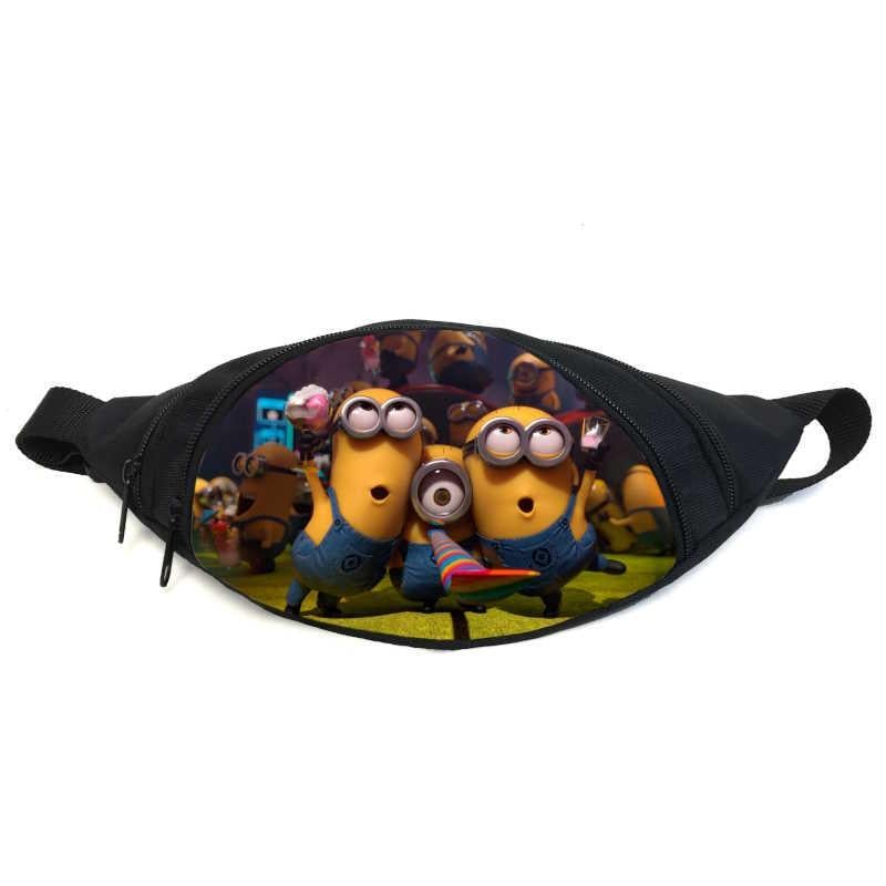 Поясная сумка-бананка Миньоны GB-minions 07 Черный (2039811294)