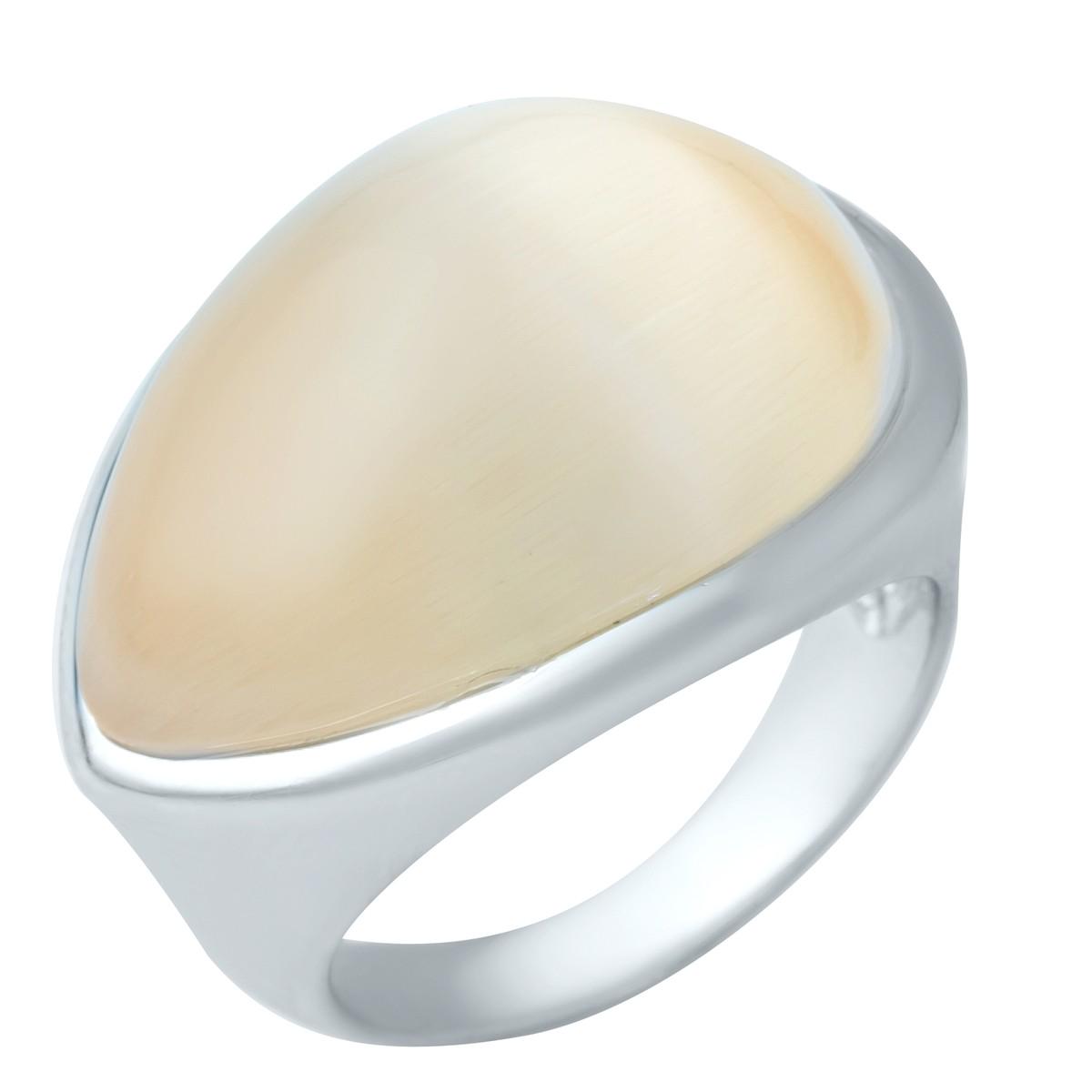 Кольцо серебряное с кошачьим глазом 16,65 ct 8,41 г р. 16,5 (1944837)
