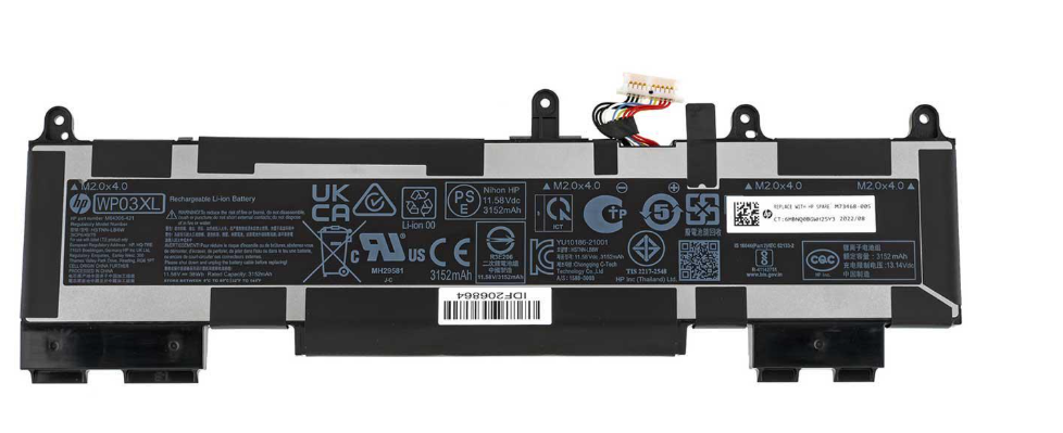 Аккумулятор для ноутбука HP EliteBook 1040 G9 3200 mAh 1158V 37 Wh