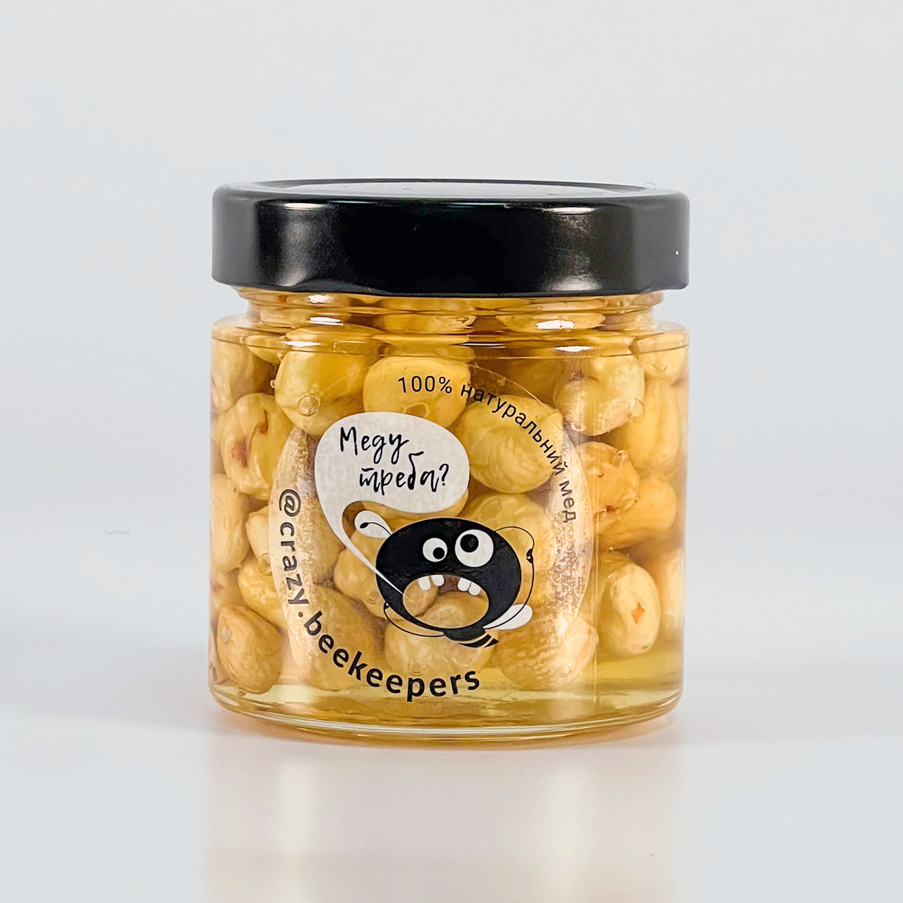 Мед акациевый с фундуком Меду Треба 290 г