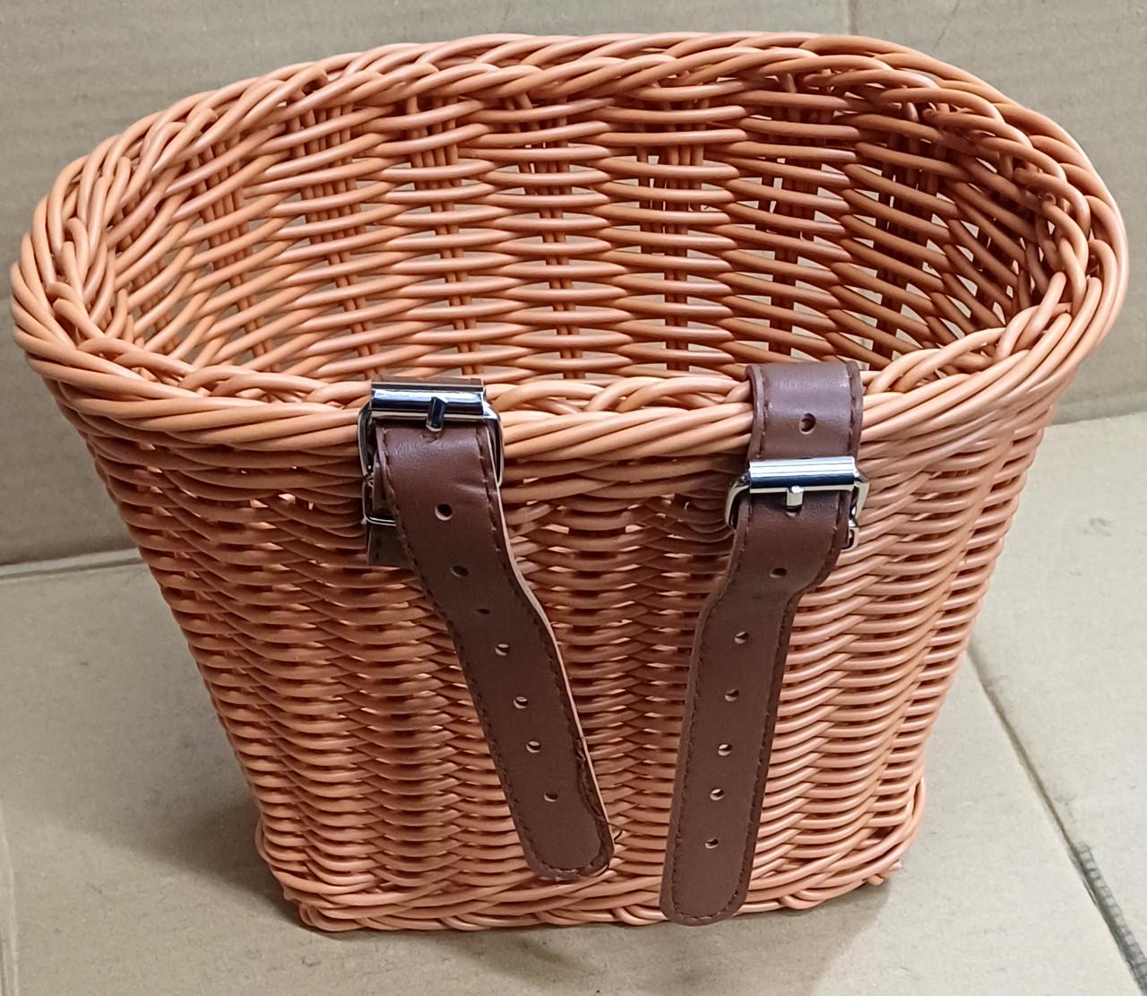 Кошик плетений Maraton Basket 20 см на кермо для самоката і дитячого велосипеда - фото 2 Кошик плетений Maraton Basket 20 см на кермо для самоката і дитячого велосипеда - фото 2