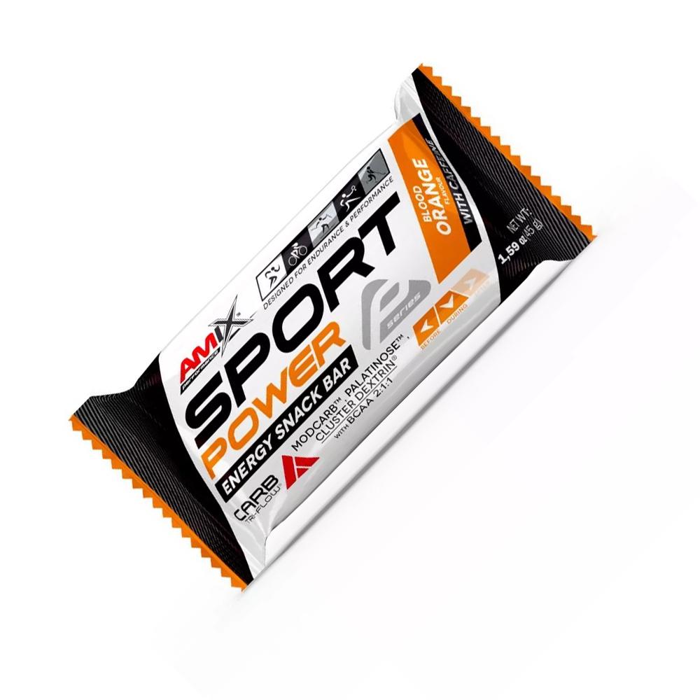 Батончик Amix Nutrition Performance Amix Sport Power Energy Cake with Caffeine Blood orange 45 g