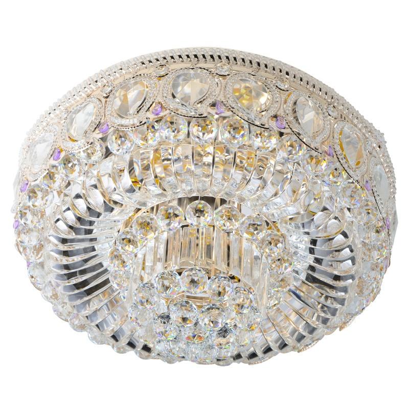 Люстра потолочная торт с подсветкой Brille BCL-602C/5xE14/16x3 W LED