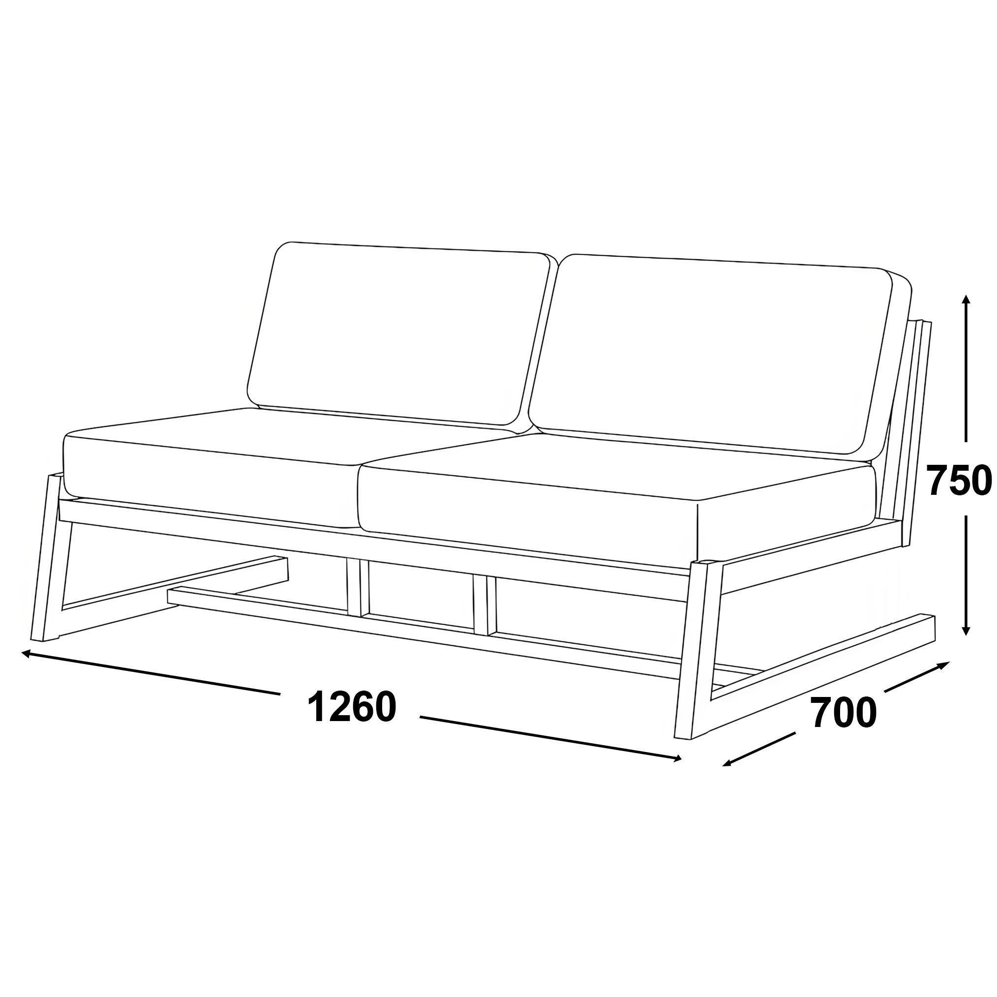 Диван металевий AVVS Атлас з підлокотниками лофт екошкіра 126 см Бежевий - фото 4 Диван металевий AVVS Атлас з підлокотниками лофт екошкіра 126 см Бежевий - фото 4