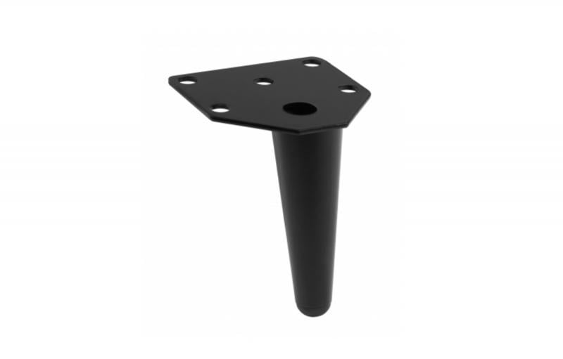 Ножка мебельная GTV ANCHOR 100 мм Черный матовый Ножка мебельная GTV ANCHOR 100 мм Черный матовый