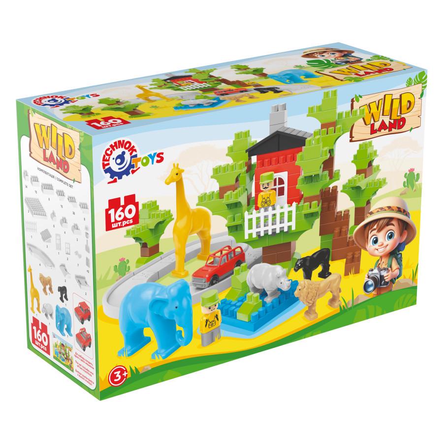 Конструктор дитячий блоковий ТехноК 1119 Зоопарк 160 елементів (MTT-196240) Конструктор дитячий блоковий ТехноК 1119 Зоопарк 160 елементів (MTT-196240)