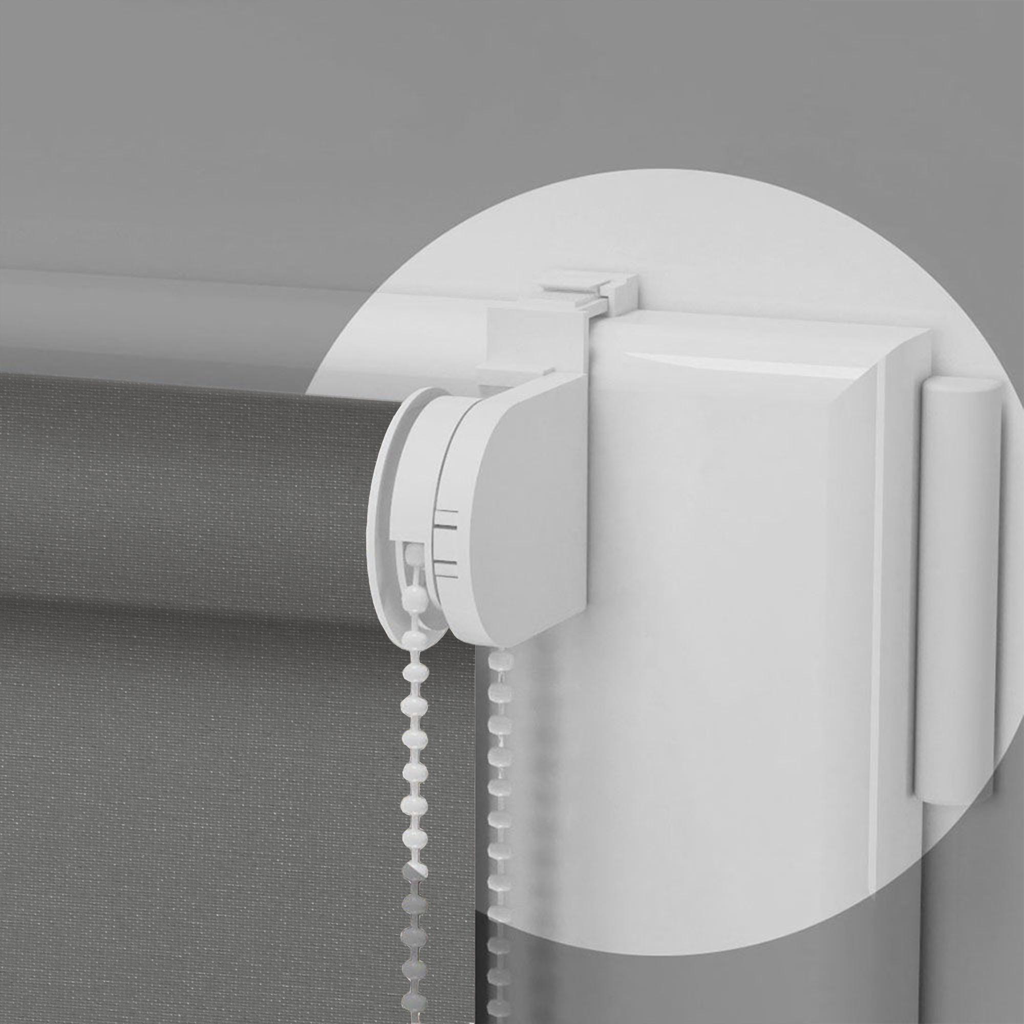 Ролета тканинна Decolux 85х160 см В.О. Classic 9119 Темно-сірий Стандарт 19 - фото 2