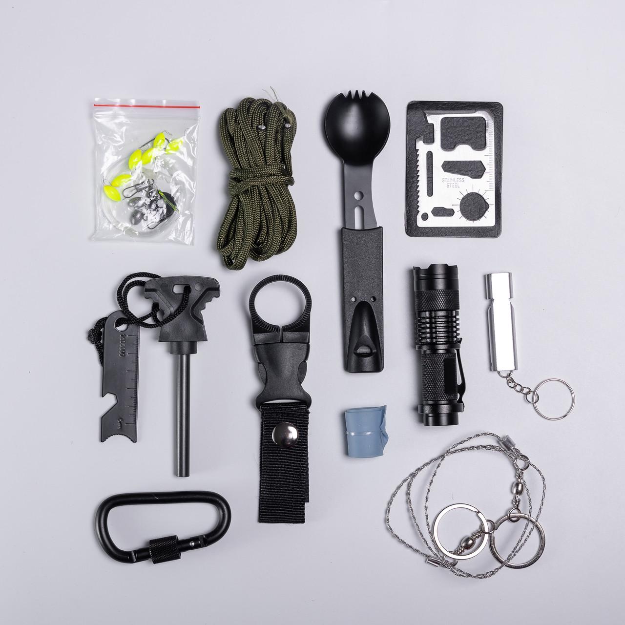 Набор туристический Jooki инструментов для выживания 21х15х12 см (7200)