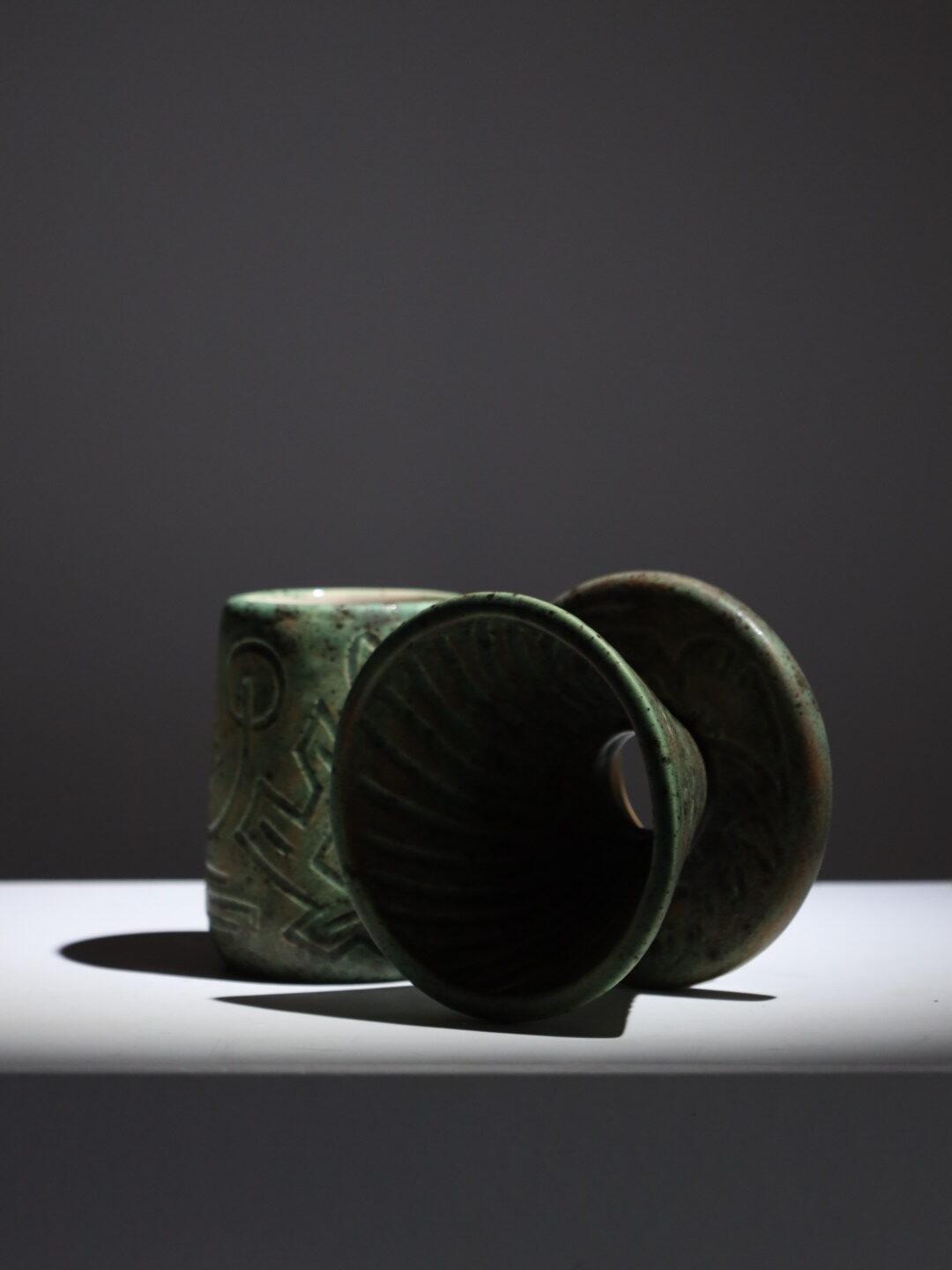 Набор кофейный Эльф пуровер/воронка V60/чашка ручной работы (POV-003) - фото 10 Набор кофейный Эльф пуровер/воронка V60/чашка ручной работы (POV-003) - фото 10