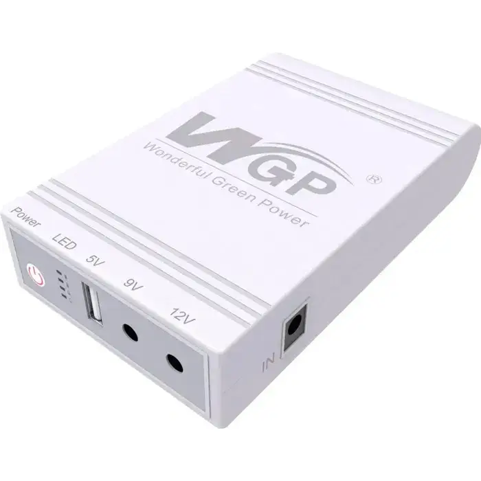 Источник бесперебойного питания для роутера UPS WGP-103 MiniUPS DC 12V/9V/5V 10400 mAh