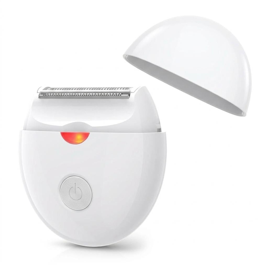 Электробритва для женщин houpoo LS-2109 для зоны бикини ног и подмышек с LED подсветкой USB-C влажное и сухое бритье Электробритва для женщин houpoo LS-2109 для зоны бикини ног и подмышек с LED подсветкой USB-C влажное и сухое бритье