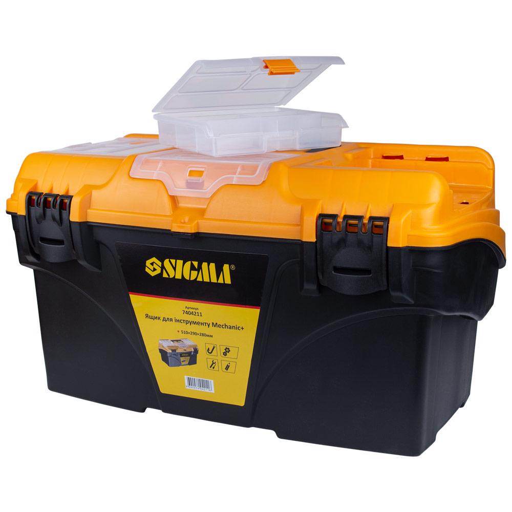 Ящик для инструмента Sigma Мechanic 510x290x280 мм (7404211) - фото 7 Ящик для инструмента Sigma Мechanic 510x290x280 мм (7404211) - фото 7