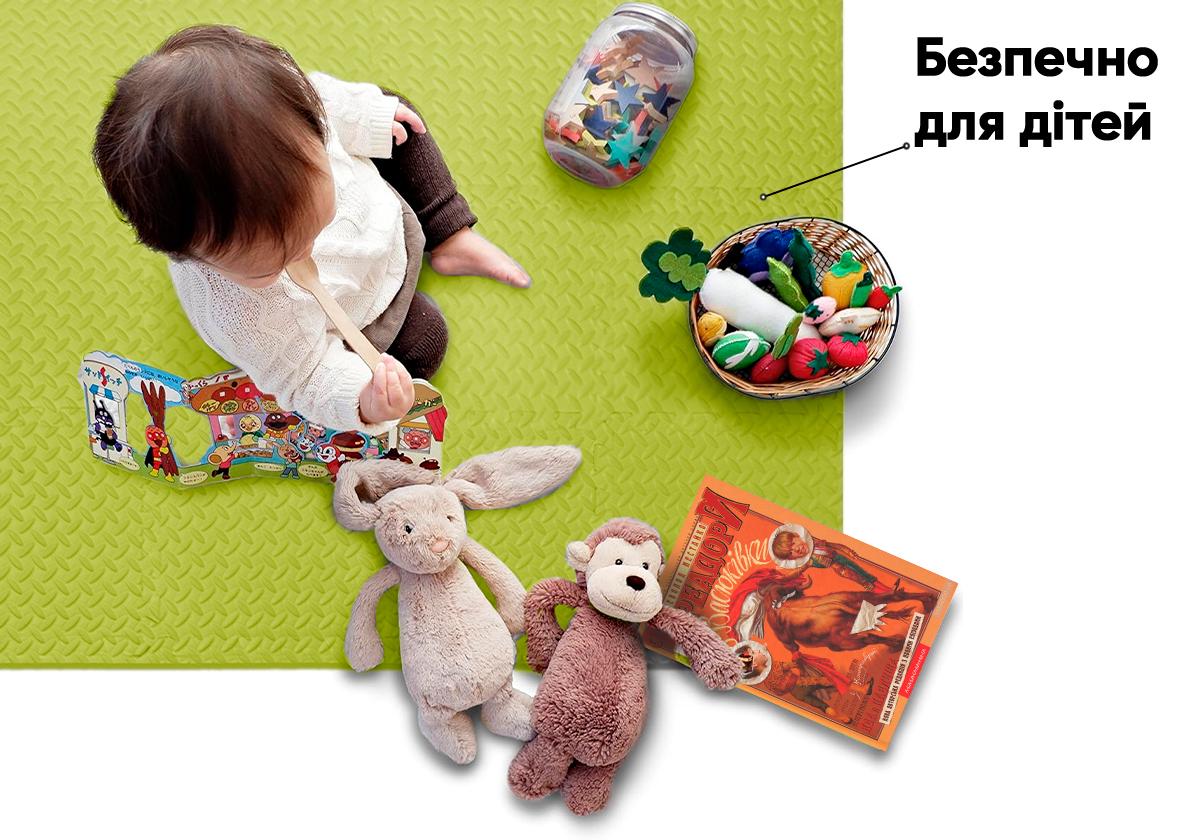 Татами мат-пазл EasyFit SwallowTail Хвост ласточки 4 шт./60х60х1 см Желтый (EF-1950-Y) - фото 5 Татами мат-пазл EasyFit SwallowTail Хвост ласточки 4 шт./60х60х1 см Желтый (EF-1950-Y) - фото 5