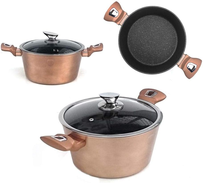 Набір посуду Berlinger Haus Metallic Line Rose Gold Edition (BH-6151) - фото 4