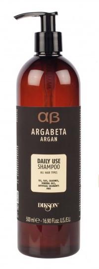 Шампунь для всех типов волос Dikson Argabeta Argan Shampoo Daily Use с маслом араганы 500 мл