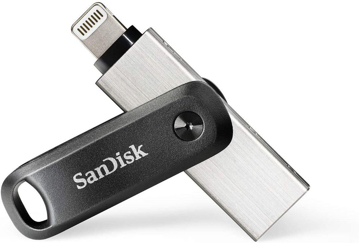 Флеш-память USB SanDisk iXpand Go Lightning Apple 64 Гб (SDIX60N-064G-GN6NN) - фото 3