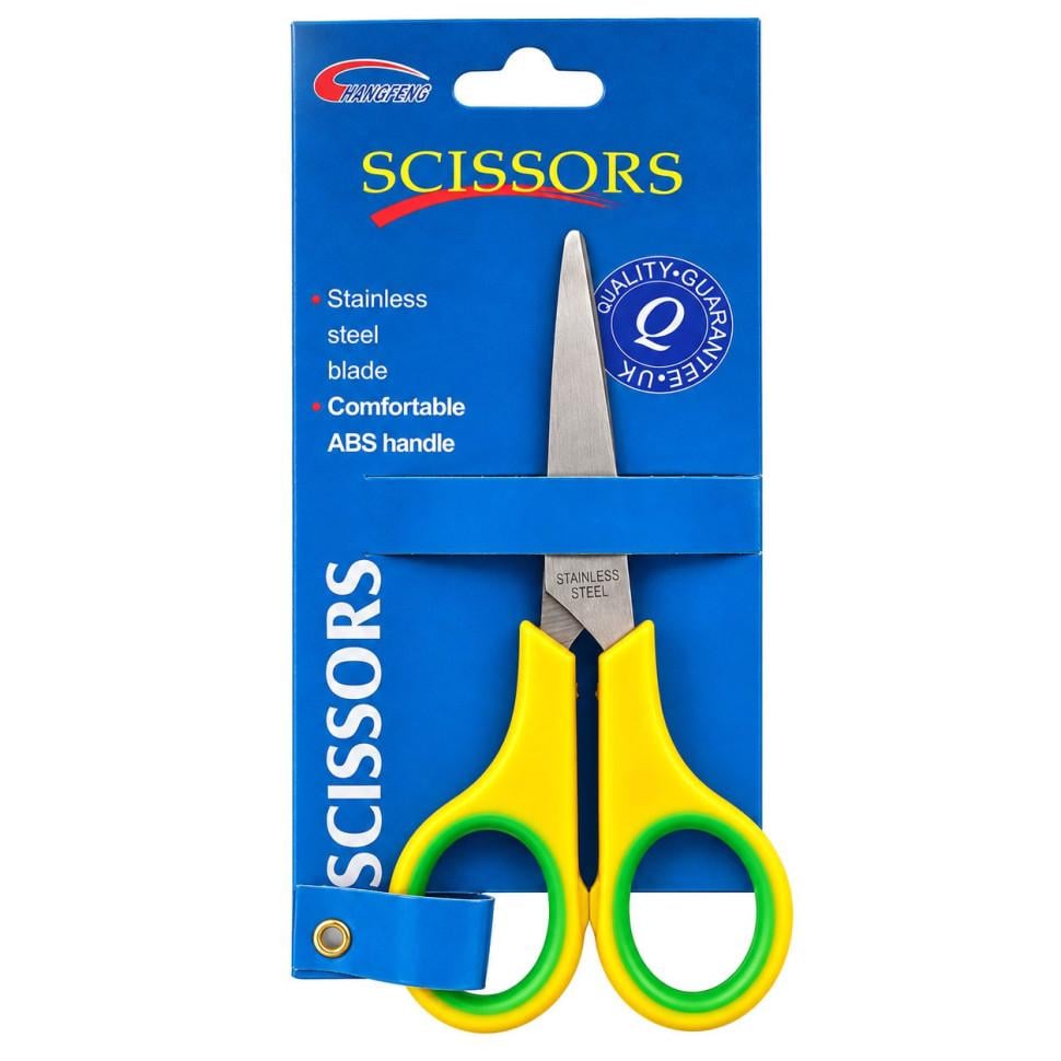 Канцелярские ножницы Color-it №5 Scissors C 14 см Желто-зеленый (SC-403-B-7)