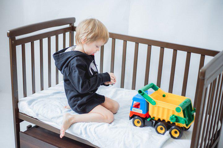 Ліжечко трансформер дитяче DeSon Горіх - фото 3