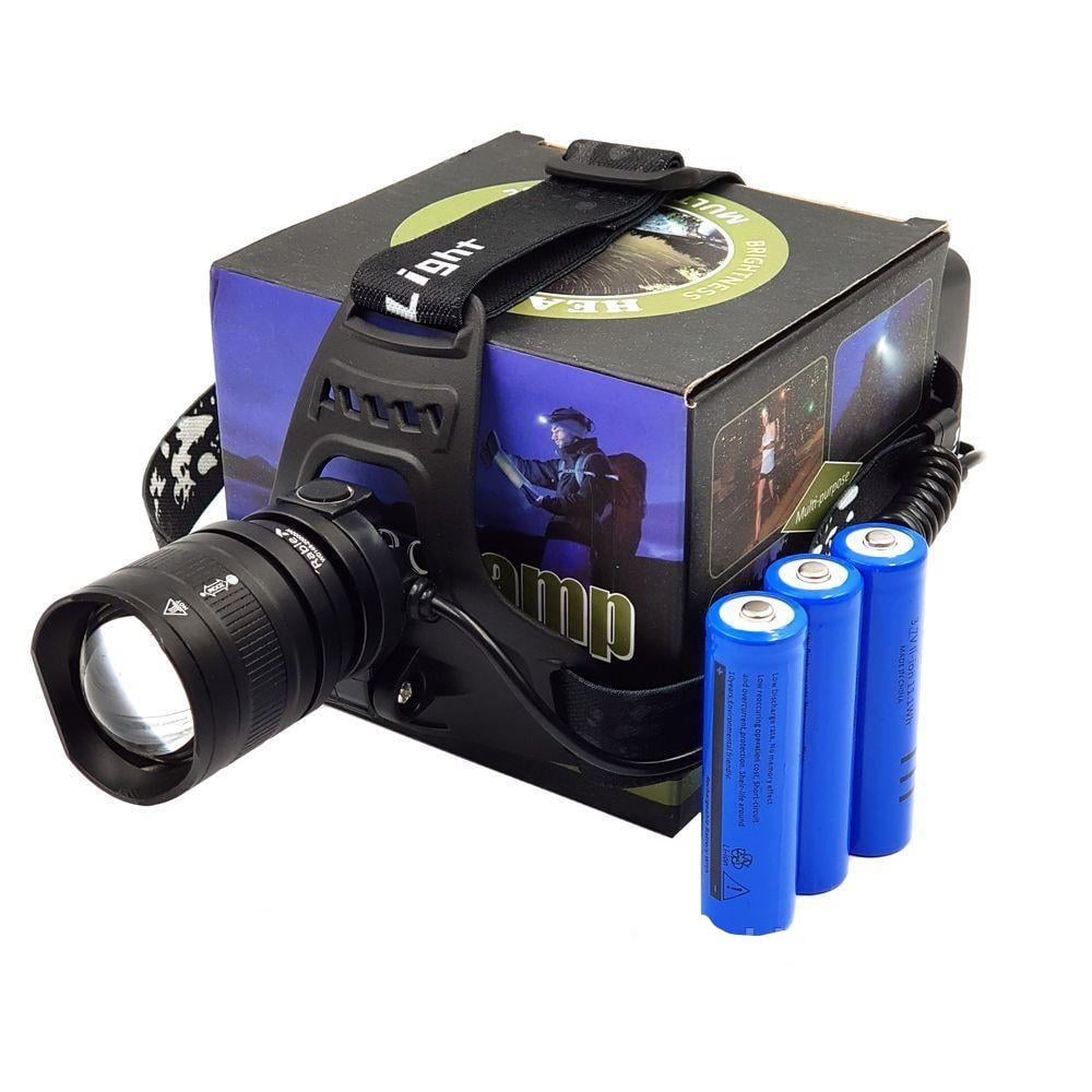 Фонарь налобный WD-148 P-50 (3014514ER)