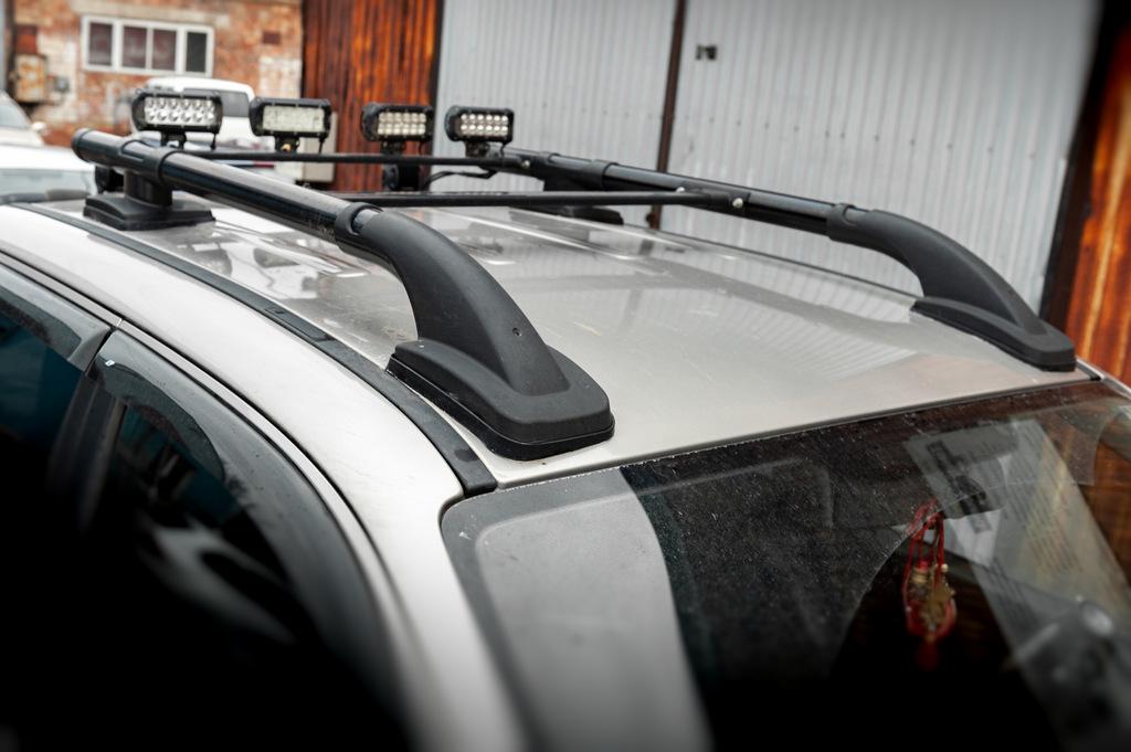 Рейлинги Shark Black Erkul для Volkswagen Amarok 2010-2022 гг. алюминий Черный