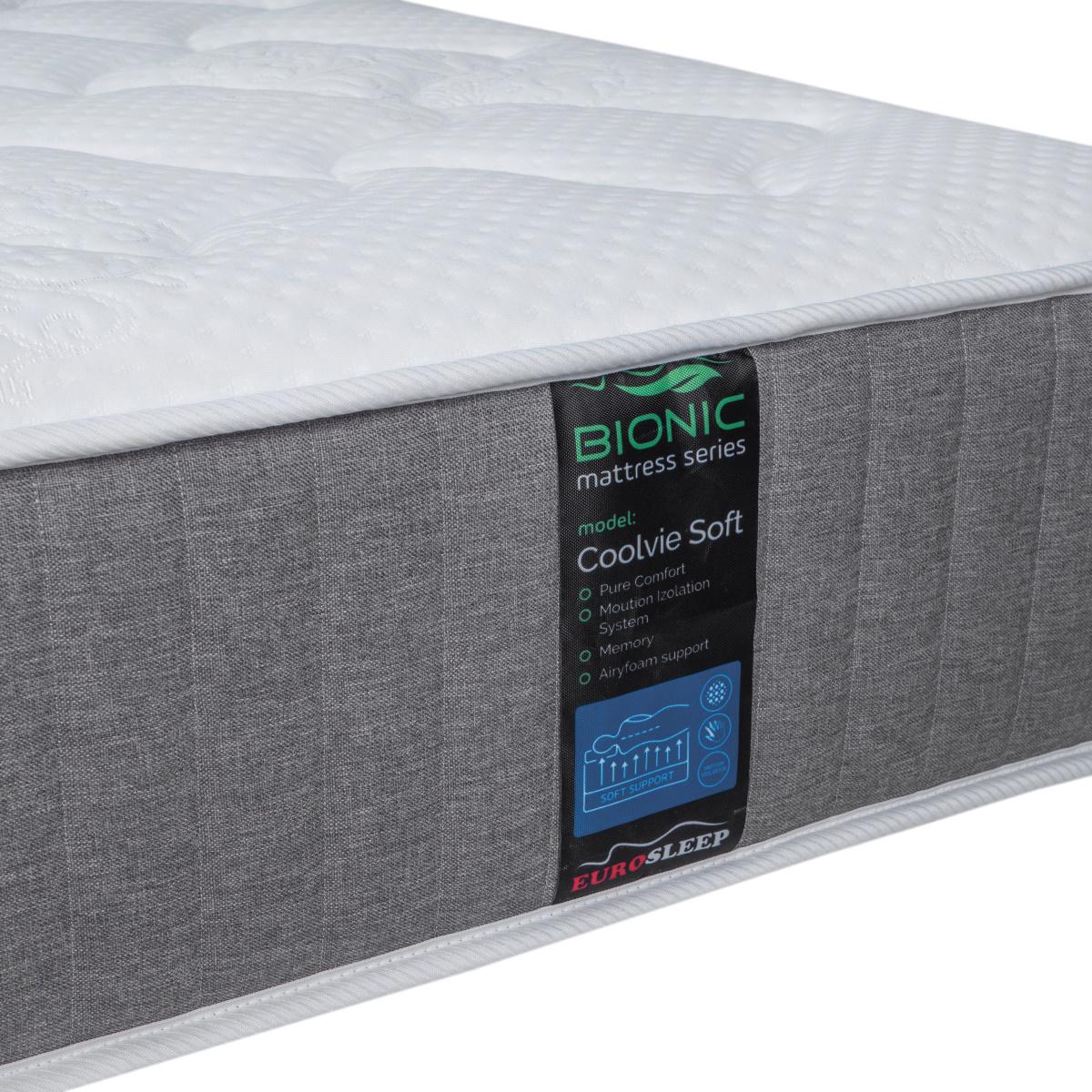 Матрац ортопедичний Eurosleep Bionic Coolvie Soft/Біонік Кулві Софт 80х200 см - фото 3