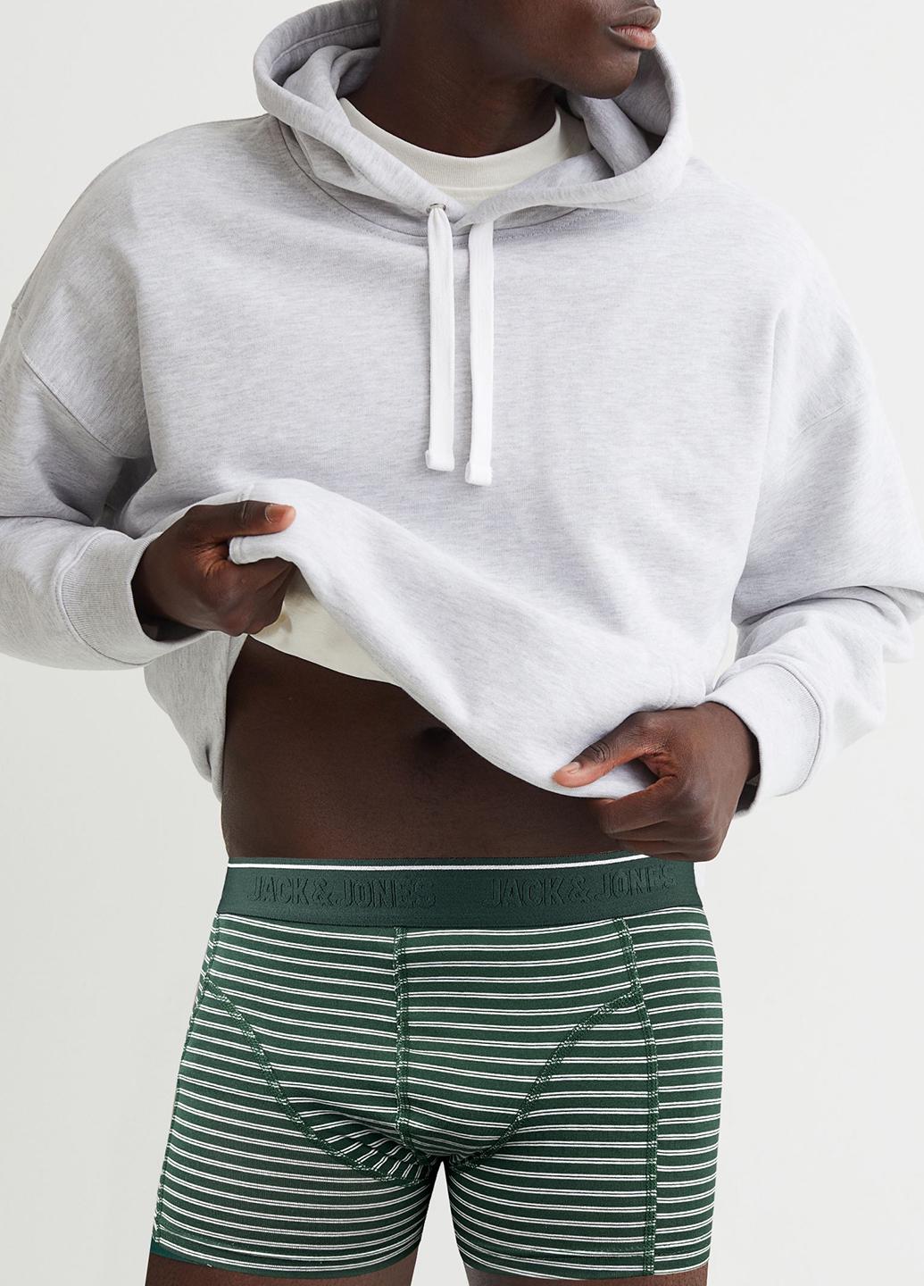 Трусы мужские Jack & Jones М Зеленый (1221324409b49)