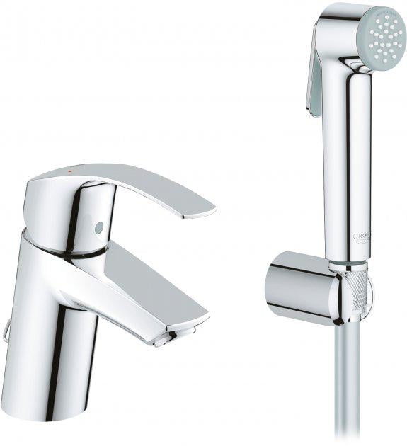 Смеситель для умывальника с лейкой Grohe Eurosmart (23124002)