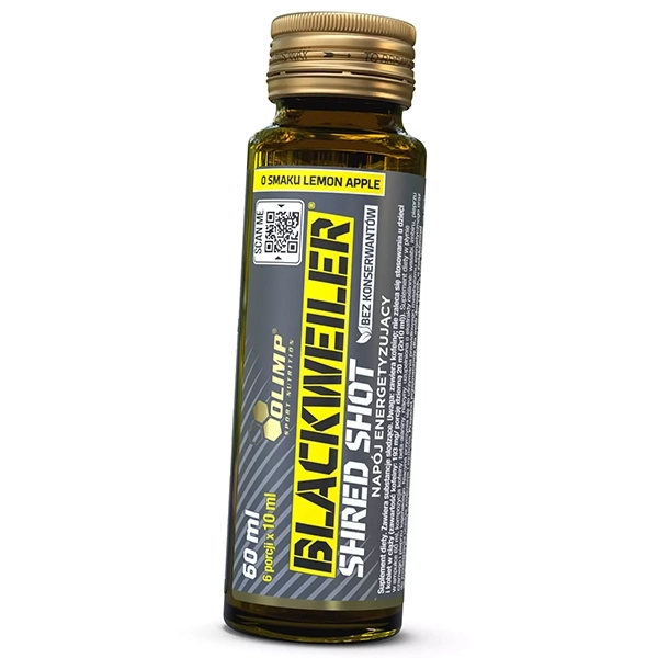 Предтреник порційний Olimp Nutrition Blackweiler Shred Shot 60 мл Лимон-яблуко (11283008)