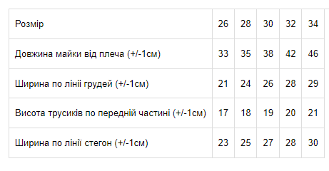 Майка та труси для дівчаток з крашетом Носи своє р. 26 Білий (9687-000-33-v6) - фото 2