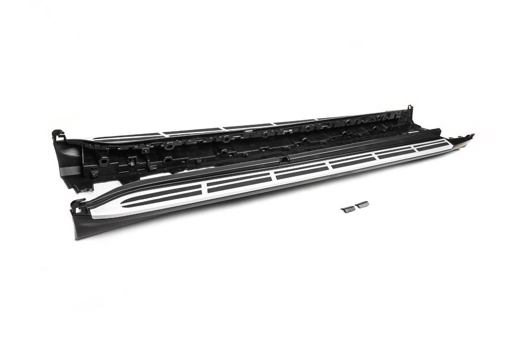 Бокові пороги OEM Cixtai для BMW X7 G07 2019- рр. алюміній/пластик Сірий