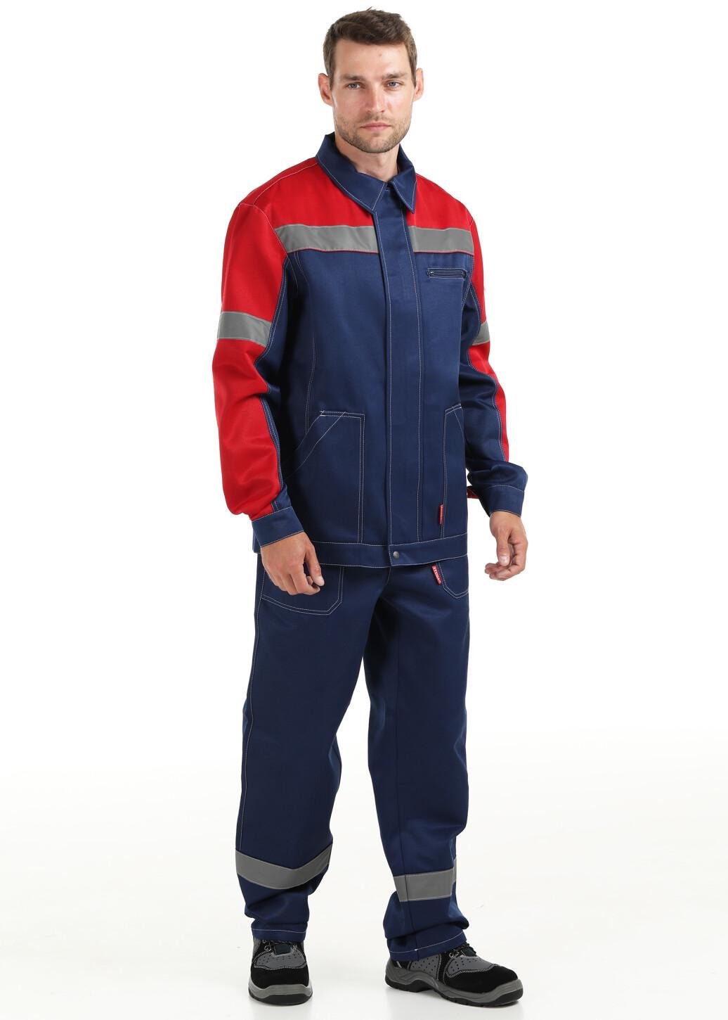 Куртка рабочая Stuga 33331620 с антистатической защитой р. 44-46/3-4 Синий (3333162021) - фото 2 Куртка рабочая Stuga 33331620 с антистатической защитой р. 44-46/3-4 Синий (3333162021) - фото 2