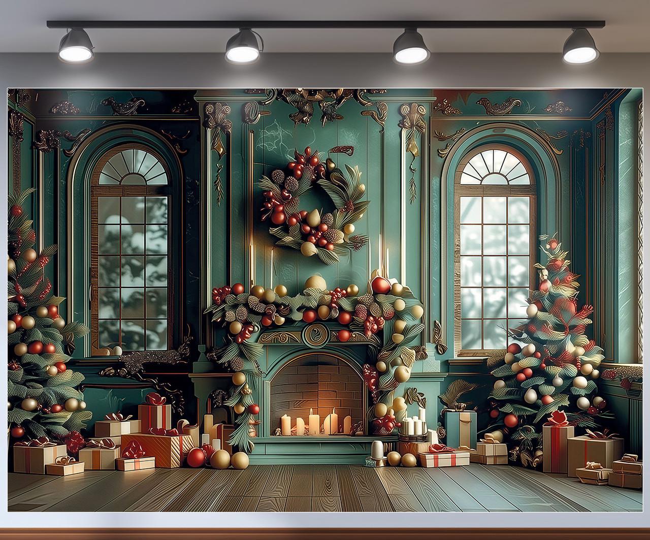 Баннер для фотозоны Новый Год 180×120 см №46565