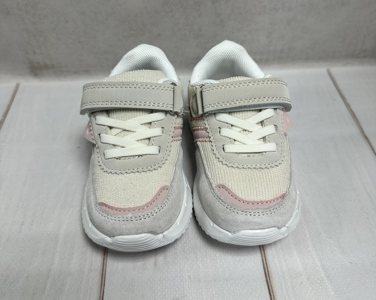 Кросівки дитячі Jong Golf на липучці р. 21 14 см Бежево-рожевий - фото 2 Кросівки дитячі Jong Golf на липучці р. 21 14 см Бежево-рожевий - фото 2