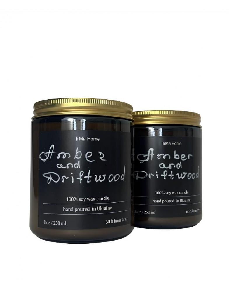 Аромасвічки Amber and Driftwood Irma Home 250 мл 2 шт. (3608132)