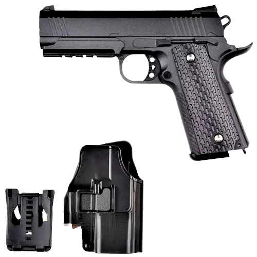 Пистолет игрушечный Galaxy SIG Sauer 226 кобура Черный (G.25+)