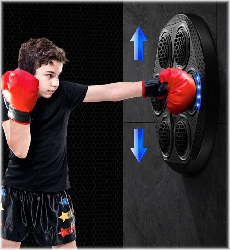 Тренажер для бокса настенный OSPORT музыкальный с подсветкой (MS 4447) - фото 5 Тренажер для бокса настенный OSPORT музыкальный с подсветкой (MS 4447) - фото 5