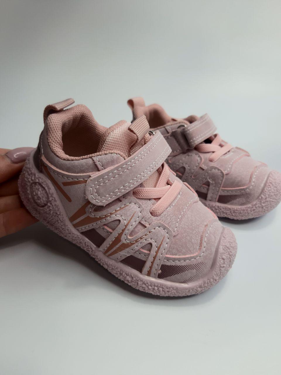 Кросівки для дівчинки Clibee р. 19 13,9 см Рожевий (581 LA pink) - фото 3 Кросівки для дівчинки Clibee р. 19 13,9 см Рожевий (581 LA pink) - фото 3