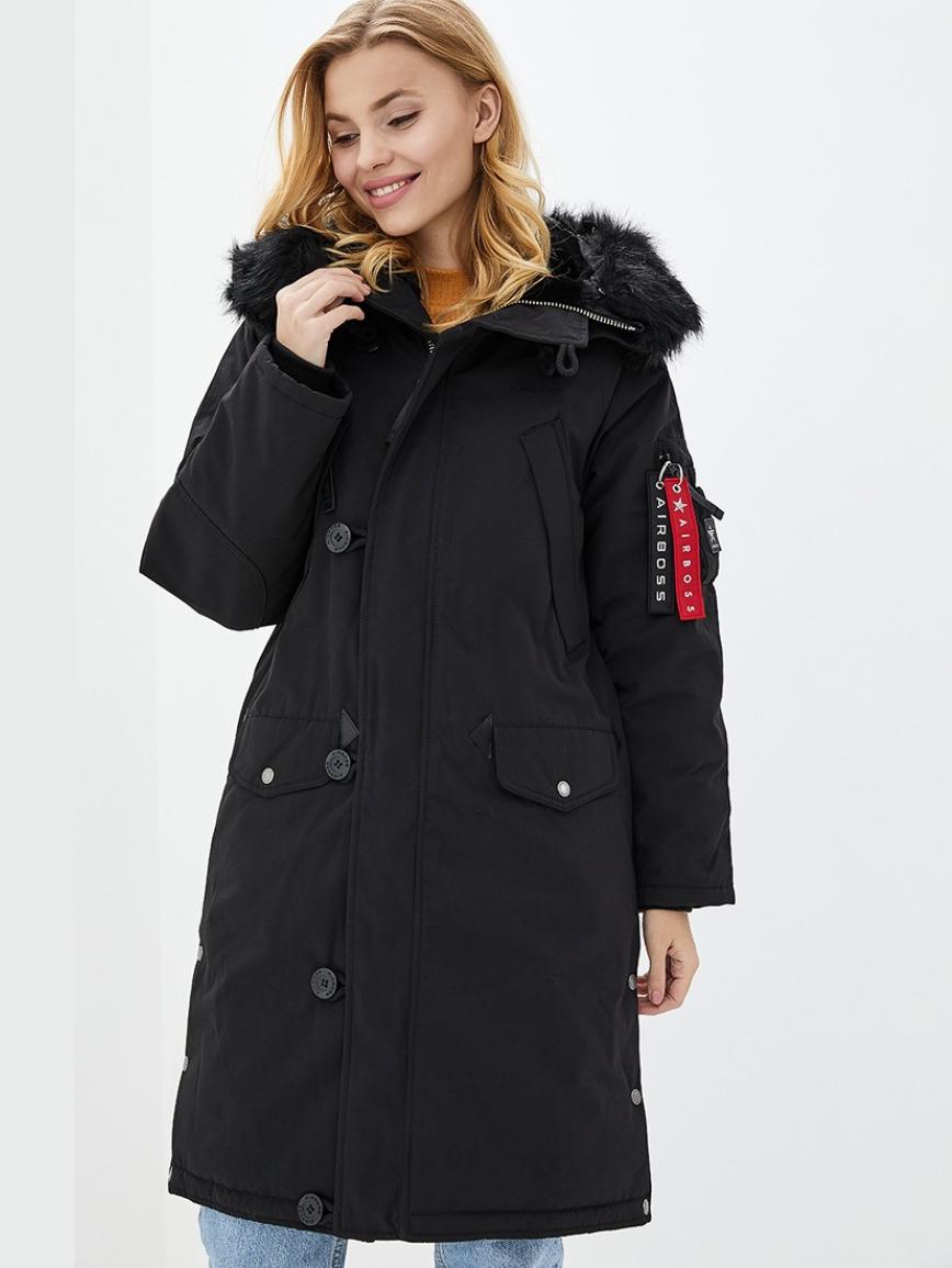 Куртка-парка Airboss N-5B Tardis W L Чорний (28908)