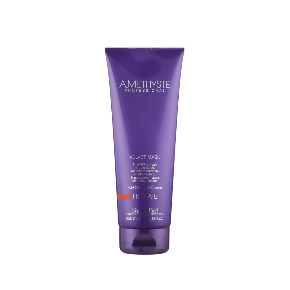 Маска для сухого і пошкодженого волосся Farmavita Amethyste Hydrate Velvet Mask 250 мл
