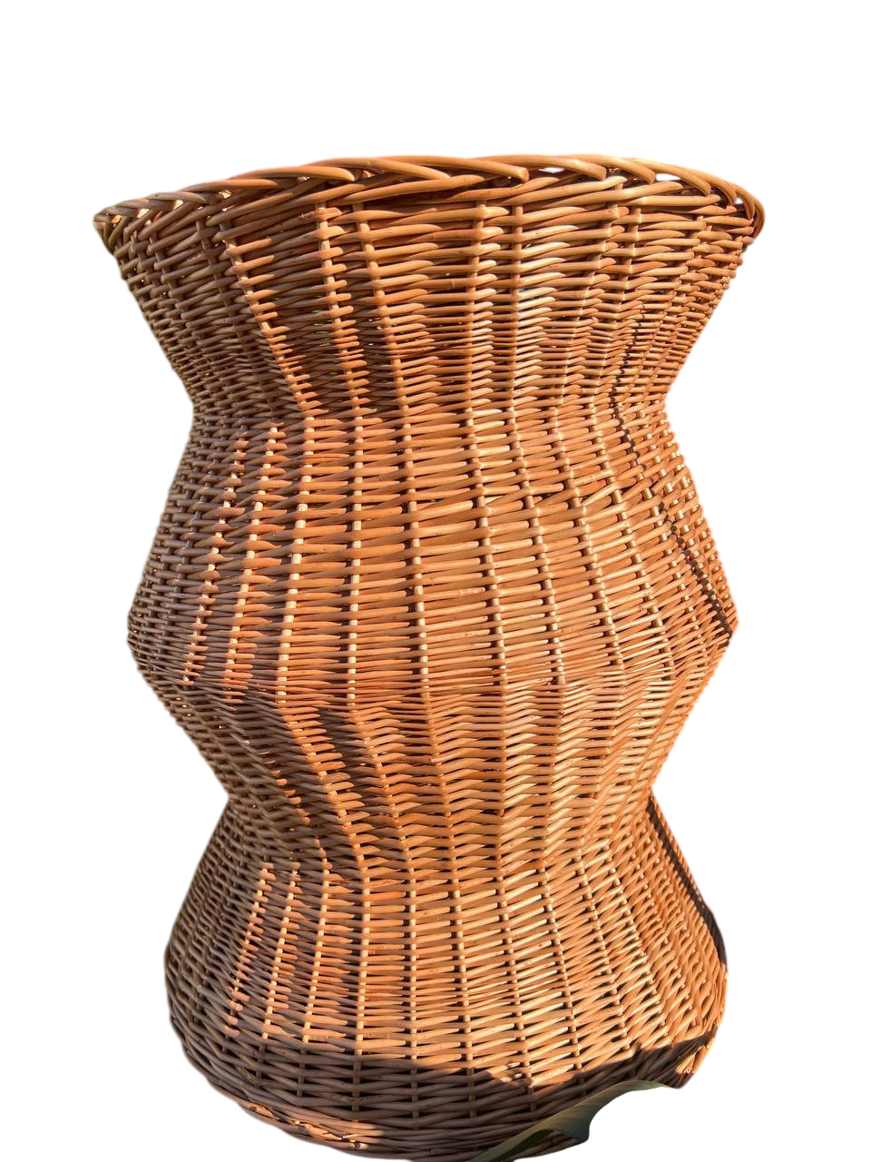 Стол плетеный из лозы Сімейний Затишок d 36 см