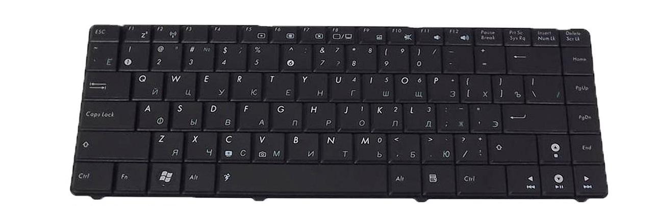Клавиатура для ноутбука Asus P81 P81Ij матовая (04GNV91KRU00)