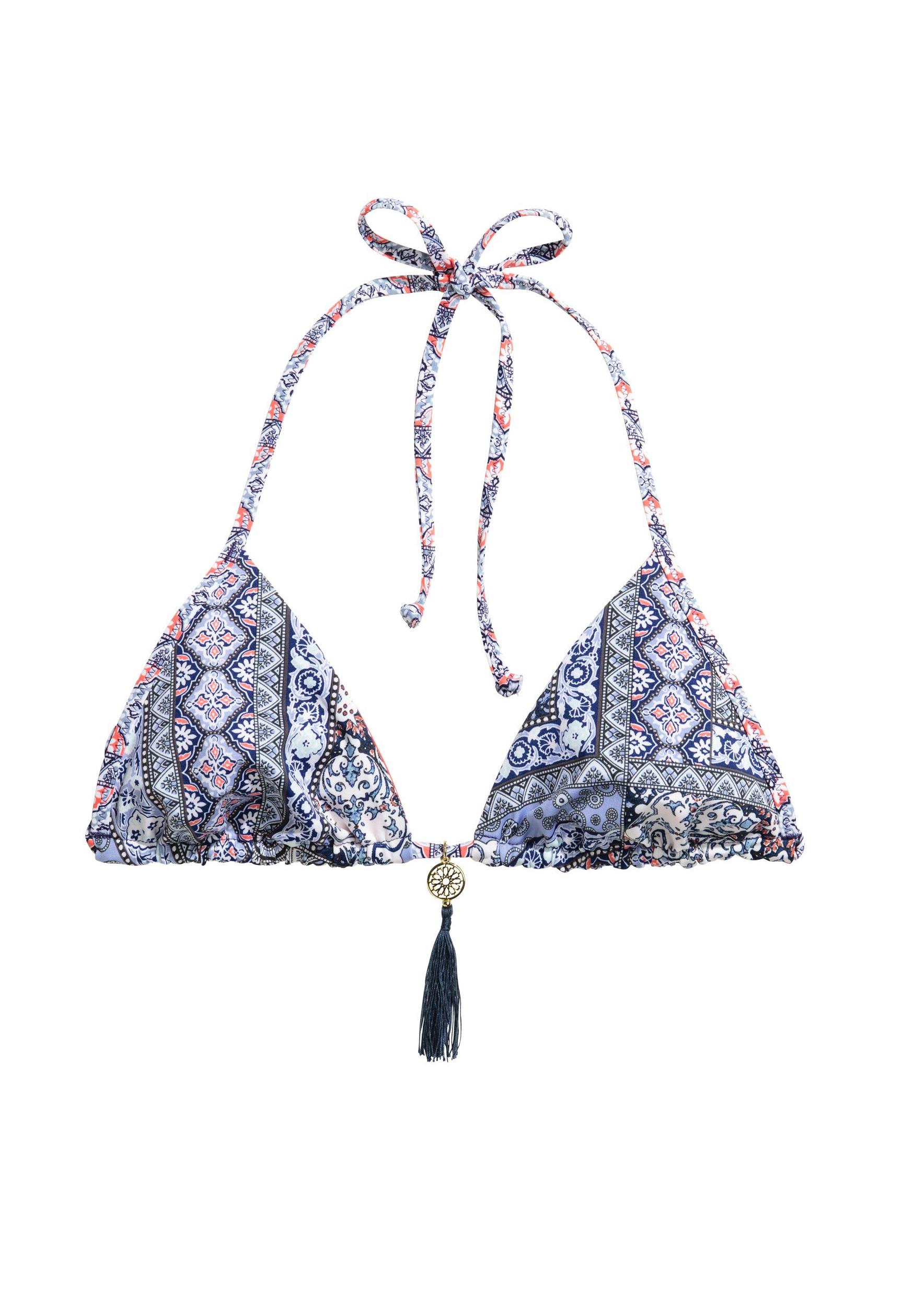 Лиф купальный H&M р. 36 Оранжево-синий (1011437485)