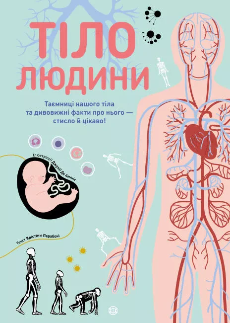 Книга Кристина Перабони "Тело человека" 9786177853199