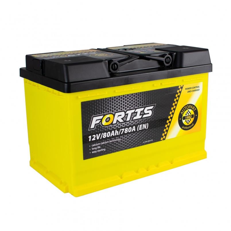 Аккумулятор Fortis Euro FRT80-00 80Ah 12V
