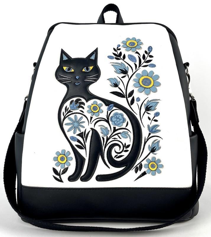 Рюкзак жіночий Alba Soboni 240115 Чорно-білий